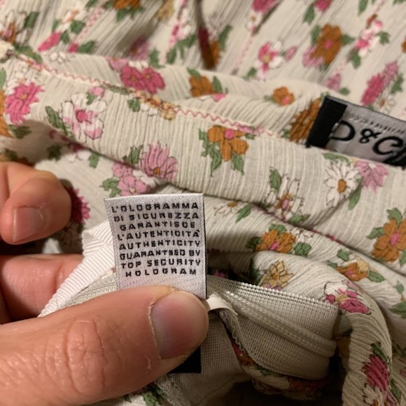 Dolce&Gabbana vintage summer midi length boheme style dress - Picture 4 of 16